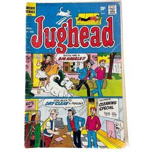 Archie Comics Series Jughead #211 December 1972 Vintage Comic Book 20¢ Price
